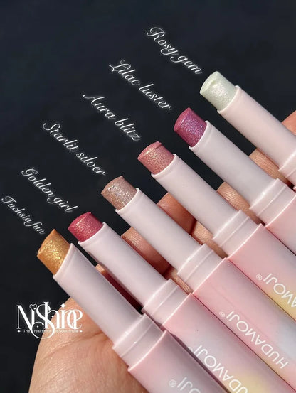 Pack of 6 Hudamoji Jelly Eyeshadow Sticks
