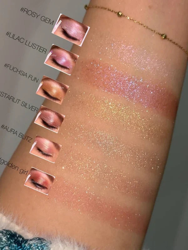Pack of 6 Hudamoji Jelly Eyeshadow Sticks
