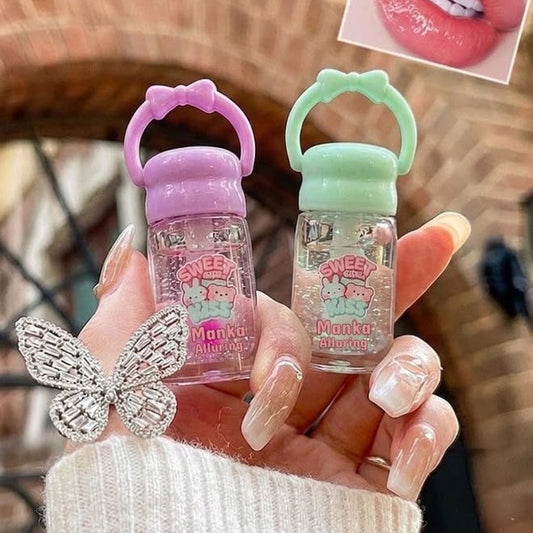 2 pcs Sweet Kiss Pink Magic Lip Gloss
