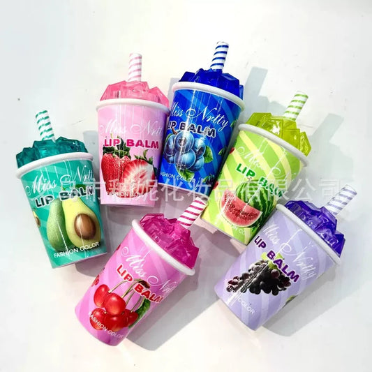 Miss Nrtty Moist Fashion Color Fruit Cup Lip Balm