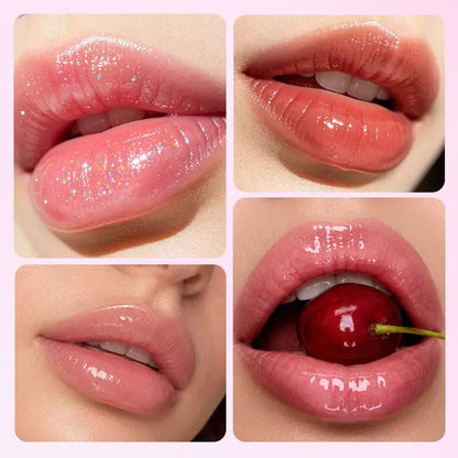 Queen Beauty 2-in-1 Lip Gloss | Transparent & Pink Magic Lip Gloss - image 4