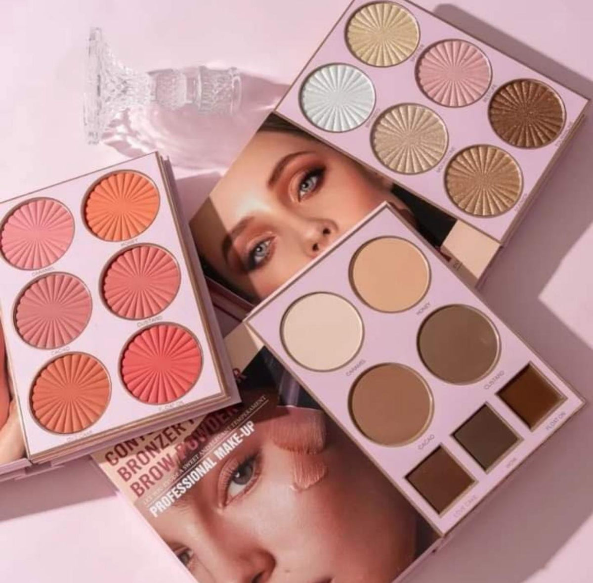 HUDAMOJI 5 Pages All In One Make-Up Book Palette - Image 11