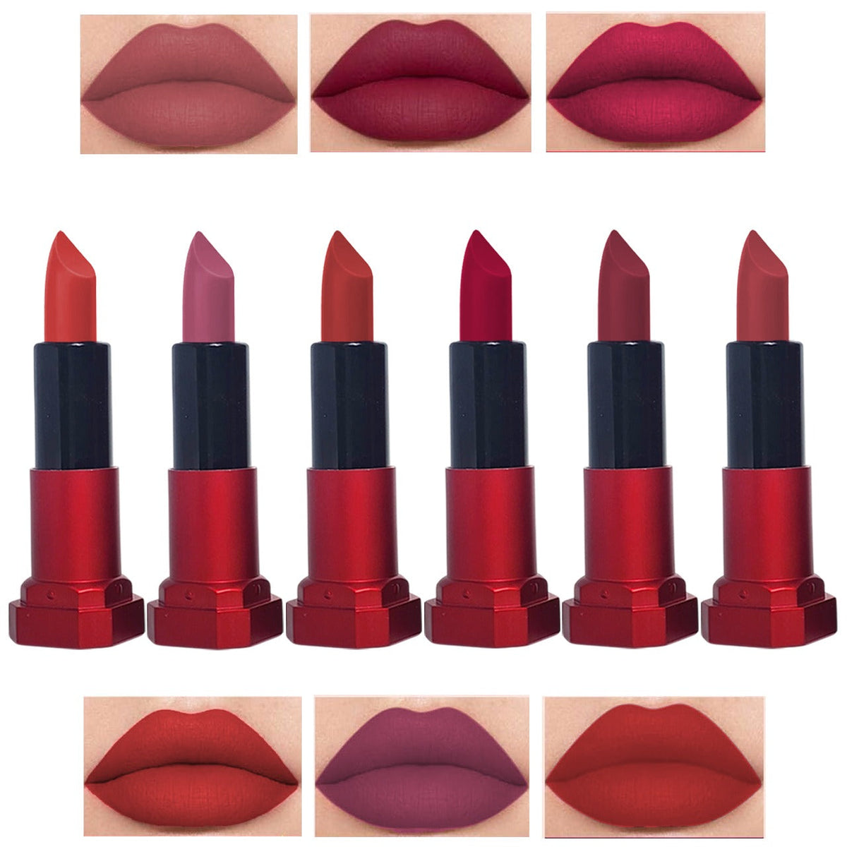 Iman Of Noble Velvet Matte Lipsticks – Bold, Waterproof Shades for All-Day Wear - image 2