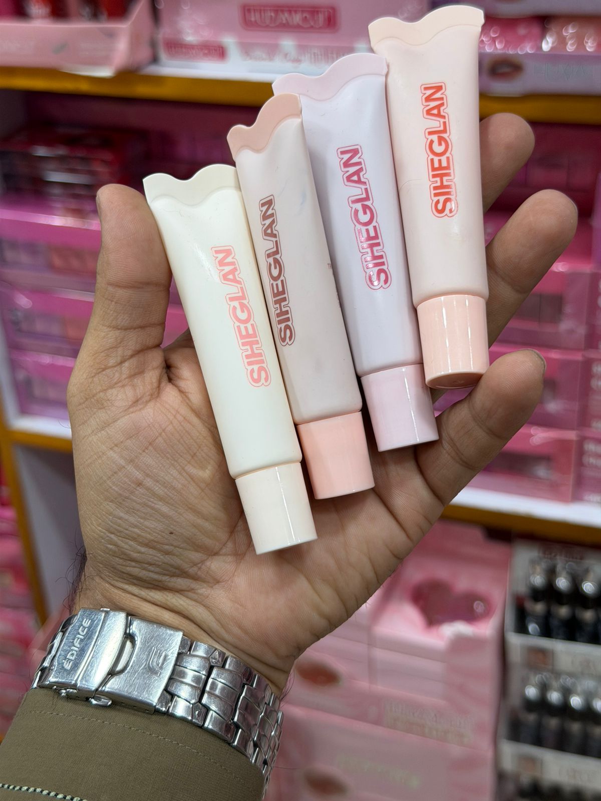SIHEGLAN 4pcs Melon Pop Lip Gloss Set - image 5