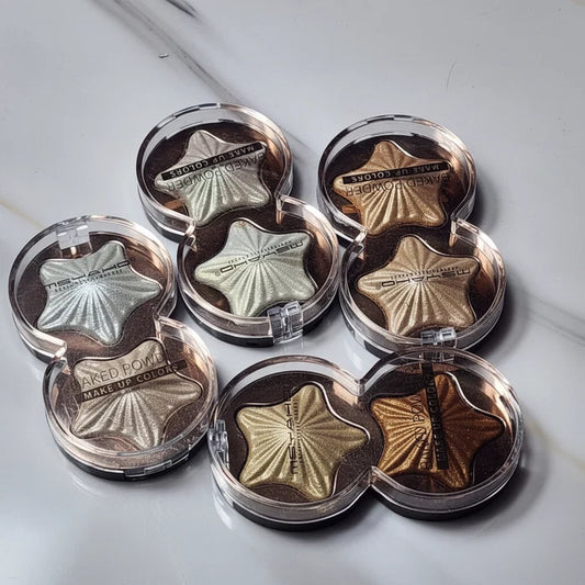 MSYAHO Star Baked Powder Palette | Multi‑Color Radiance