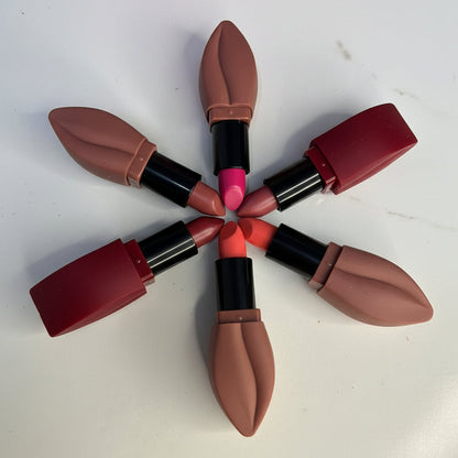 Miss Beauty Sugar Lipstick | Pack of 6 Lip Shape Packaging - image 2