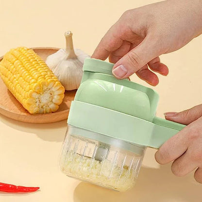 4 In 1 GATLING Food Chopper Rechargeable