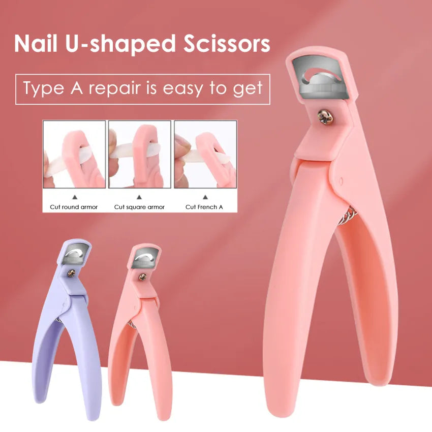 Professional Artificial Nail Clippers Nail Cutter Nail Art Manicure Tool