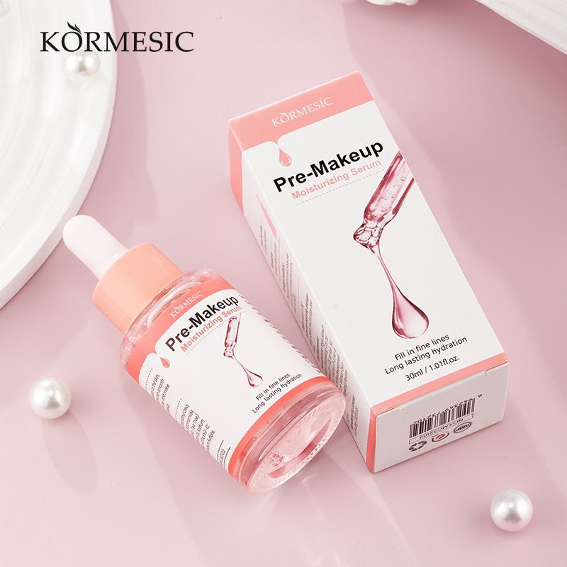 Kormesic Pre-Makeup Moisturizing Serum 30ml - Hydrating Base for Flawless Makeup.