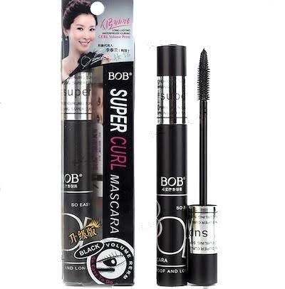 Bob Super Curl Waterproof Here Charm Eyes Long Lasting Black Dense Mascara Waterproof For Girls Women