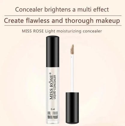 MISS ROSE Oil Free Waterproof Liquid Concealer 5ml