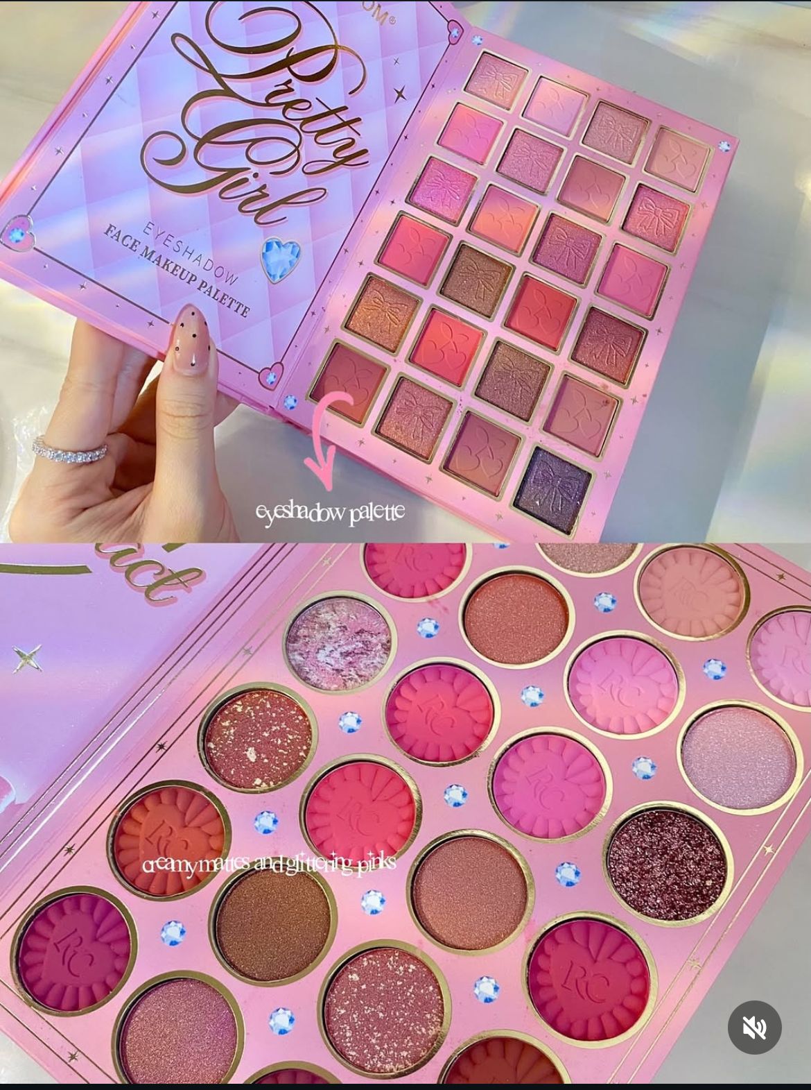 Romcom Dazzle Glow All In One Makeup Book Palette