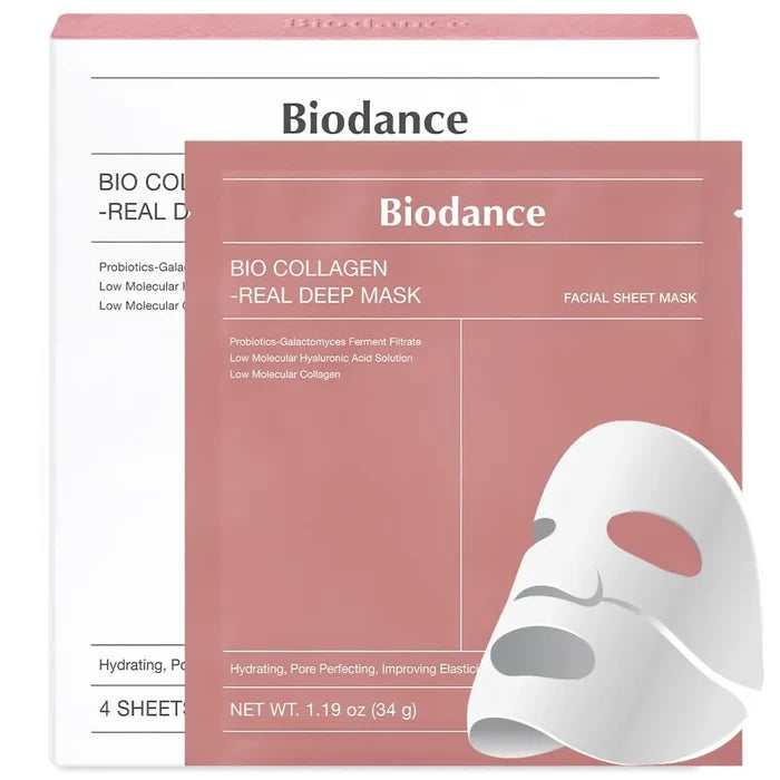 1 pcs Biodance – Bio Collagen Real Deep Mask – Brightening, Hydrating & Mosturizing Sheet Mask