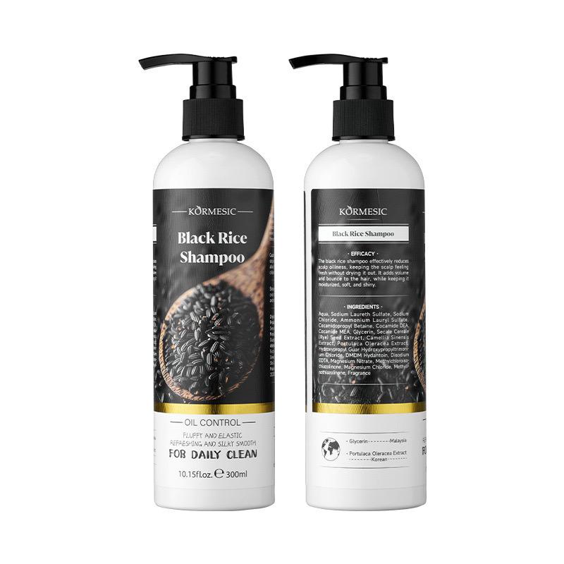 KORMESIC Black Rice Shampoo – Nourish & Strengthen for Healthy Hair (single piece)