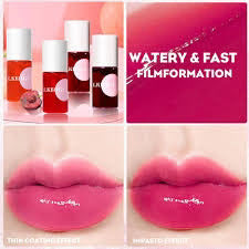 New Lip Tint Fruit Flavor Liptint Makeup Cheek Stain Tint - Red
