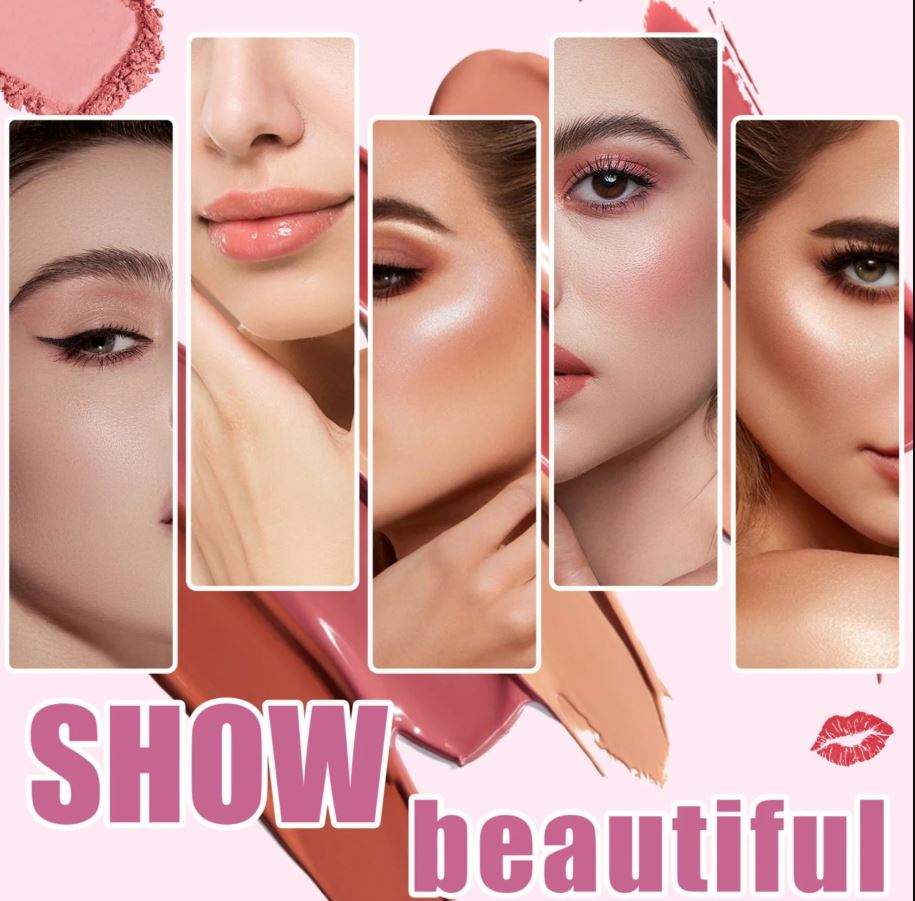 HUDAMOJI 5 Pages All In One Make-Up Book Palette - Image 12