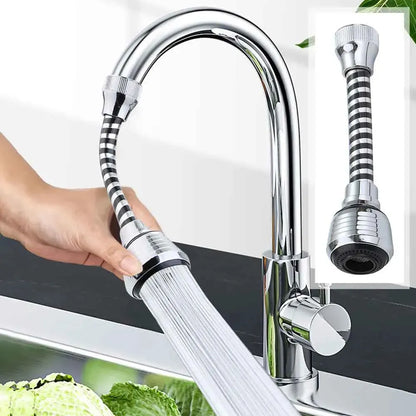 SP Dealz 360 Flexible Faucet Sprayer Water Extender Turns your Ordinary Faucet Into a Flexible, Hands-Free Sprayer