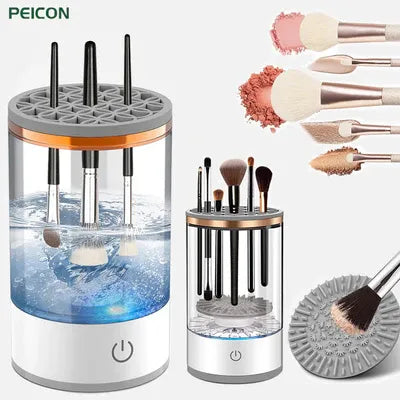 Makeup Brushes Cleaner Machine Portable USB Electric Cosmetic Brush Cleaning Washing Tools Make Up Brush Cleaning Dry Tools