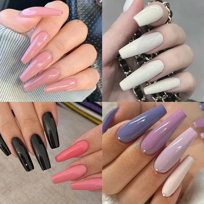 Miss Beauty 576/288 Pcs Nails Box Artificial Nails Beautiful Fancy Nails Fake Nails