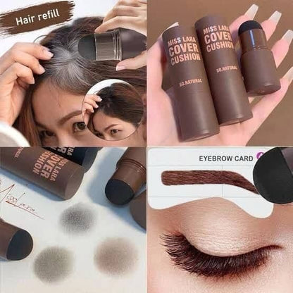 Miss Lara Professional Eyebrows And Hairline Shaping Cover Cushion Eyebrow Stamp Shaping Kit