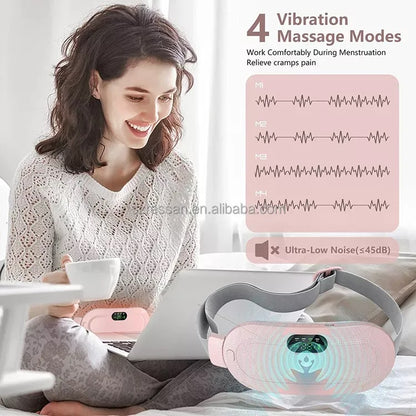 USB Electric Heating Menstrual Heat Pad Belt For Women Period Pain Relief Cramps