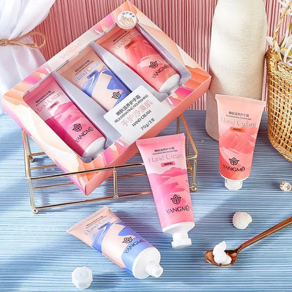 Pack Of 3 Yangmei cute moisturizing nourishing hand cream Best For Gift