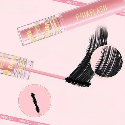 Pink Flash Pf E10 Lengthening Waterproof Micro Brush Mascara