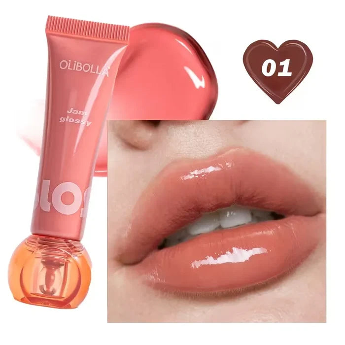 OLIBOLLA Jam Lip Glaze – Hydrating Mirror-Finish Lip Gloss for Shiny, Glossy Lips