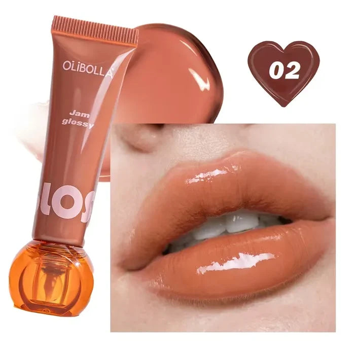 OLIBOLLA Jam Lip Glaze – Hydrating Mirror-Finish Lip Gloss for Shiny, Glossy Lips