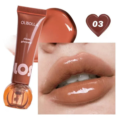 OLIBOLLA Jam Lip Glaze – Hydrating Mirror-Finish Lip Gloss for Shiny, Glossy Lips