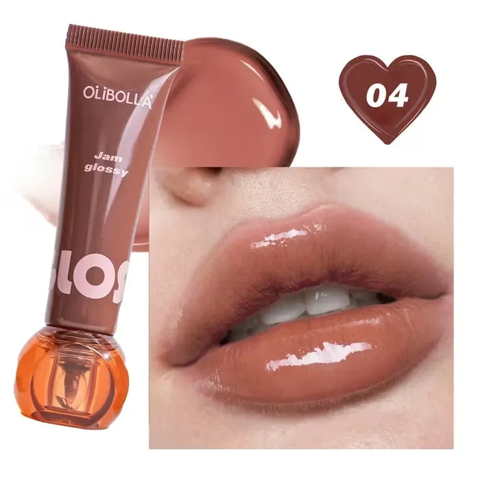 OLIBOLLA Jam Lip Glaze – Hydrating Mirror-Finish Lip Gloss for Shiny, Glossy Lips
