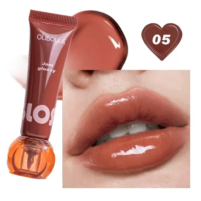 OLIBOLLA Jam Lip Glaze – Hydrating Mirror-Finish Lip Gloss for Shiny, Glossy Lips