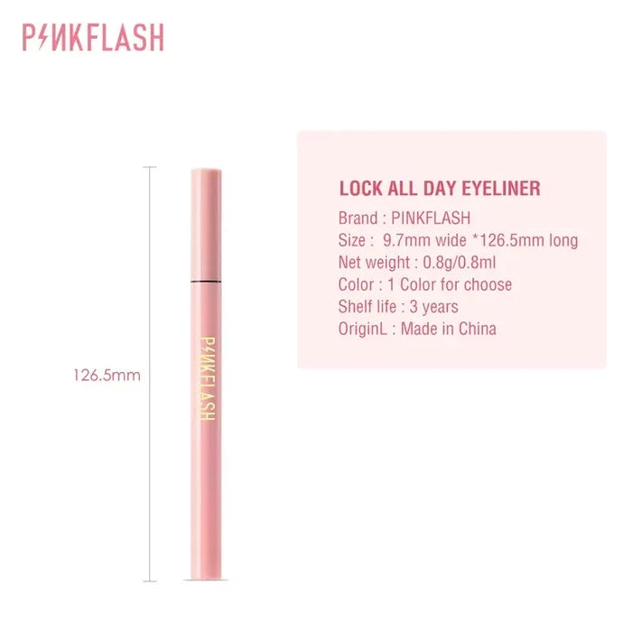 Pink Flash PF-E01 Waterproof Easy Eyeliner | Smooth & Precise Eye Liner