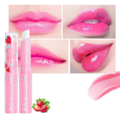 Strawberry Soft Change Color Lip Balm