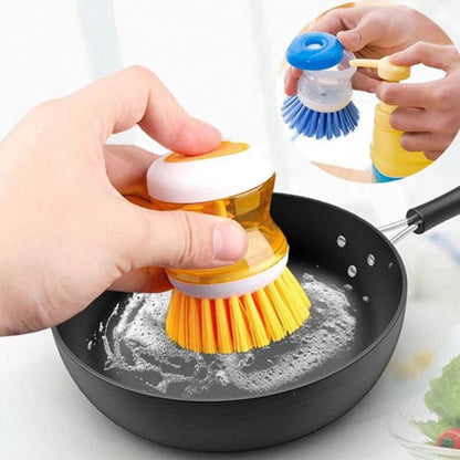 Liquid Soap Dishwasher Brush