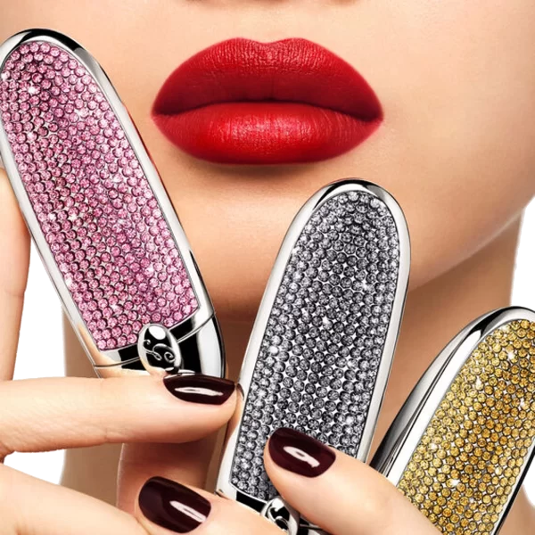 Hengfeng New Cute Diamond Radiance Matte Luxury Mirror Lipstick - image 5