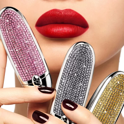 Hengfeng New Cute Diamond Radiance Matte Luxury Mirror Lipstick - image 5