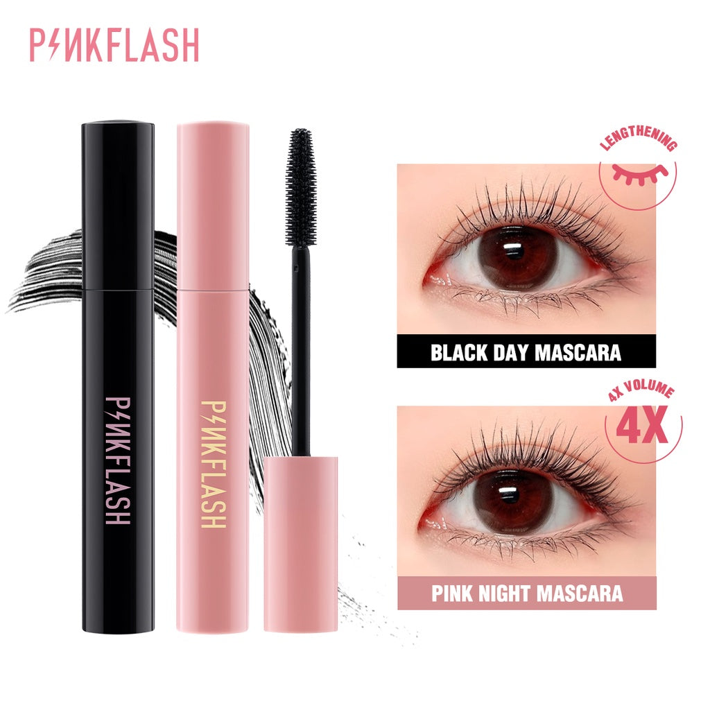 Pinkflash Waterproof Natural Stretches Microwave Rich In Fiber Mascara 7Ml E08