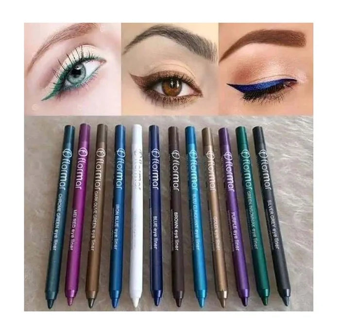 Glitter Eye And Lip Liner Pack Of 12