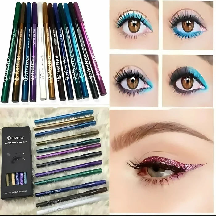 Glitter Eye And Lip Liner Pack Of 12