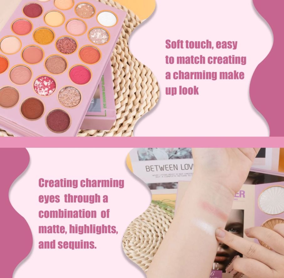 HUDAMOJI 5 Pages All In One Make-Up Book Palette - Image 14
